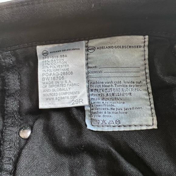 AG Adriano Goldschmied The Angel Bootcut Jeans Size 29R - Picture 6 of 13